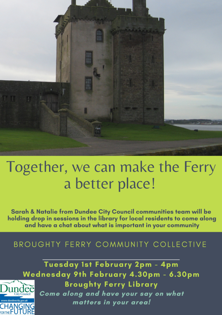 Broughty Ferry Community Collective Event poster